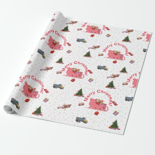Papel De Presente Feliz Natal