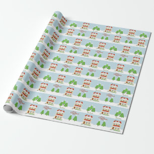 Papel De Presente Feliz Natal