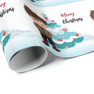 Papel De Presente Feliz Natal