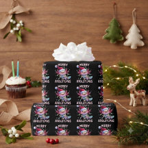 Feliz Natal Axolotl Luzes Axolotlmas Árvore