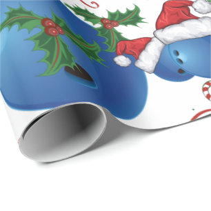 Papel De Presente Feliz Natal - Bola de Natal