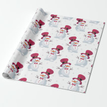 Feliz Natal Boneco de Neve Neve Caindo