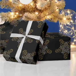 Papel De Presente Feliz Natal - Caligrafia Pequena