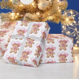 Papel De Presente Feliz Natal de Gingerbird
