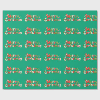 Papel De Presente Feliz Natal Kawaii