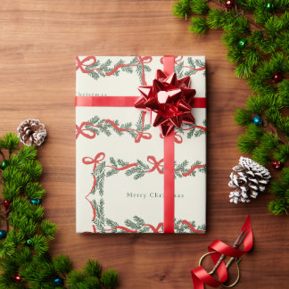 Papel De Presente Feliz Natal Natal