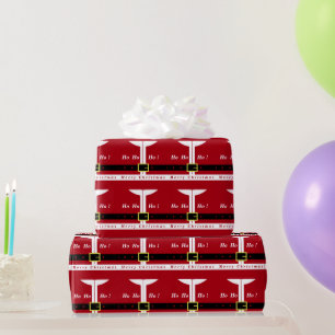 Papel De Presente Feliz Natal - Papai Noel - Presentes Para Todos