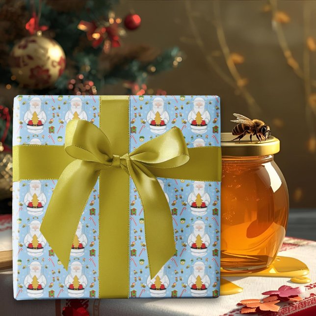 Papel De Presente Feliz Natal para um Apiário Incrível (Criador carregado)