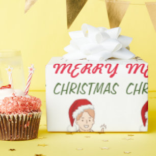 Papel De Presente Feliz Natal Projeto de Férias de Apreciação ao Dou