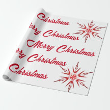 Feliz Natal Vermelho e Branco