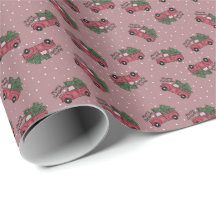 Feliz Natal Vintage Red Truck