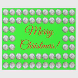 Papel De Presente Feliz papel de moldagem de Natal