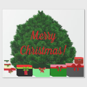 Papel De Presente Feliz papel de moldagem de Natal