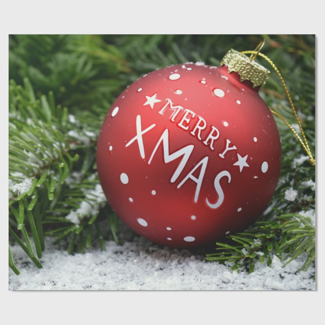 Papel De Presente Feliz papel de moldagem de Natal (Aberto)