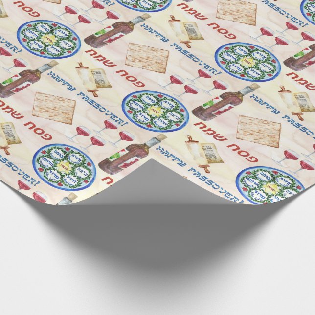 Papel De Presente Feliz Páscoa (Ponta)