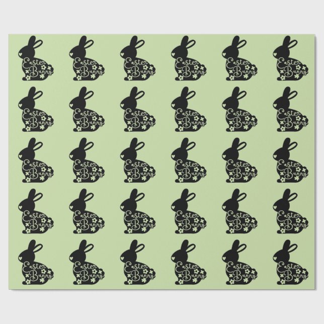 Papel De Presente Feliz Páscoa (Aberto)
