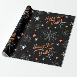 Papel De Presente Feliz presente de Halloween de Ação de Graças Outo