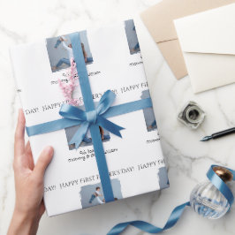 Papel De Presente Feliz primeiro Dia de os pais - de Mamãe e bebê |