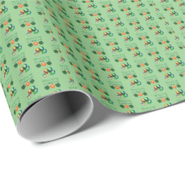 Papel De Presente Feliz Rua, Dia de Patrick