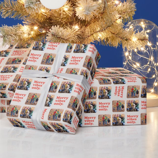 Papel De Presente Felizes apenas retro foto de Natal (Feriados)