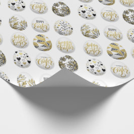 Papel De Presente Felz pascoa Decorativo Ovos de Páscoa Papel de Mol