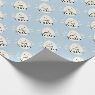 Papel De Presente Felz pascoa, Ovos De Páscoa Papel De Embalagem