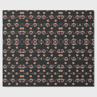 Papel De Presente Feminine Surrealism in Warm Tones