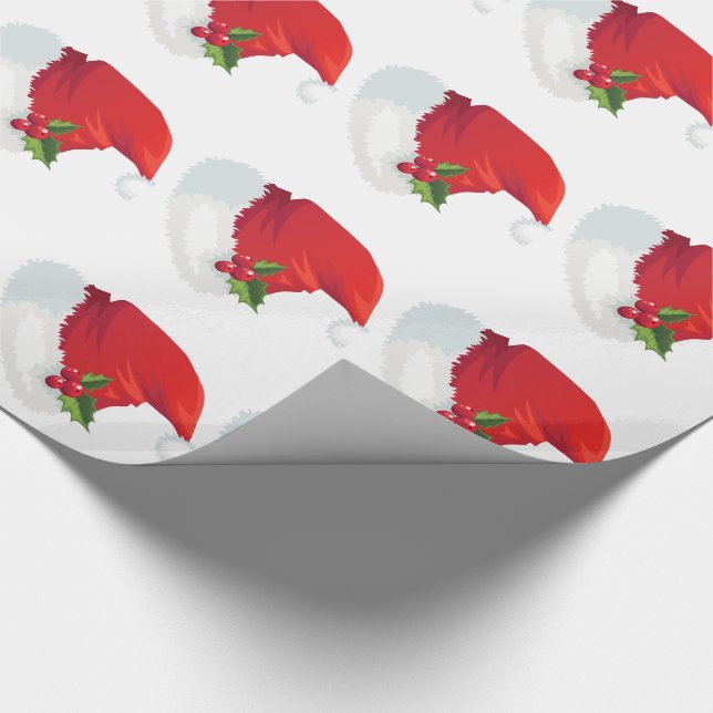 Papel De Presente Fenda de presente de Natal/Chapéu de Papai Noel (Ponta)