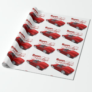 Papel De Presente Feriado Corveta
