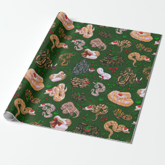 Papel De Presente Feriado de Ball Python Morph