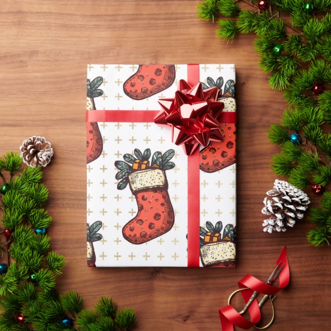 Papel De Presente Feriado de Natal (Presente de Natal)