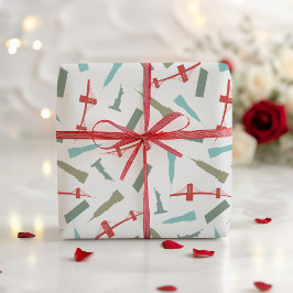 Papel De Presente Feriado de Natal da arquitetura de Nova Iorque