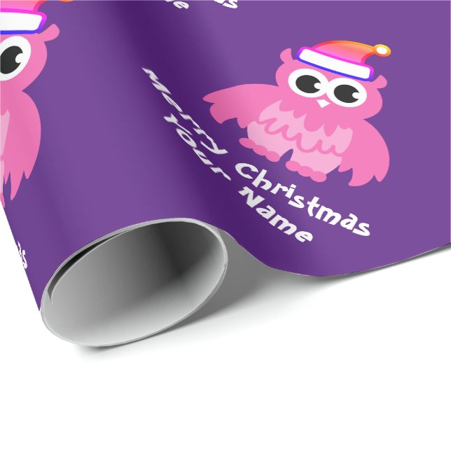 Papel De Presente Feriado de Natal de criança costume de Papais noei (Ponta do rolo)