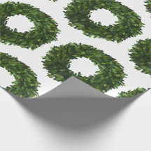 Feriado de Natal em Boxwood Wreath