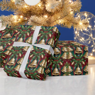 Papel De Presente Feriado de Natal em forma de pelúcia festiva