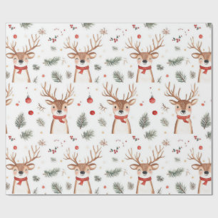 Papel De Presente Feriado de Natal entre Rebelde e Pinheiro