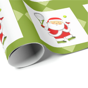 Papel De Presente Feriado de tênis