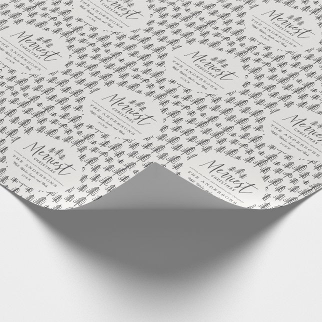 Papel De Presente Feriado rústico da casa da quinta do Natal o mais (Ponta)