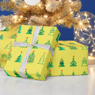 Papel De Presente Feriados de inverno dão Decoração de Natal Árv