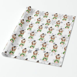 Papel De Presente Feriados de preguiça Personalizam
