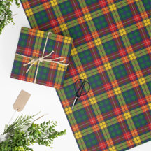 Feriados de Xadrez de Buchanan Clan Tartan