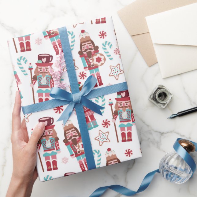 Papel De Presente Feriados Festivos De Bolachas De Natal (Presentear)