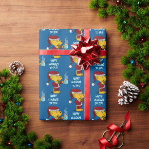 Papel De Presente Férias de Natal Selvagem