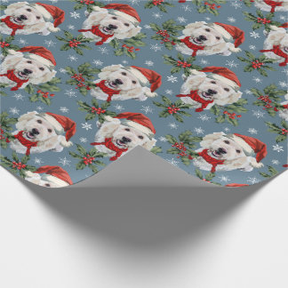 Papel De Presente Férias do Goldendoodle