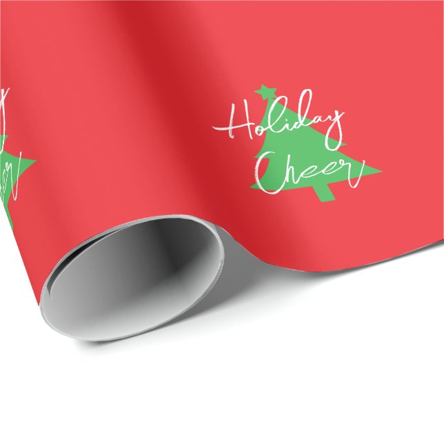 Papel De Presente Férias Felizes Natal Ano Novo (Ponta do rolo)