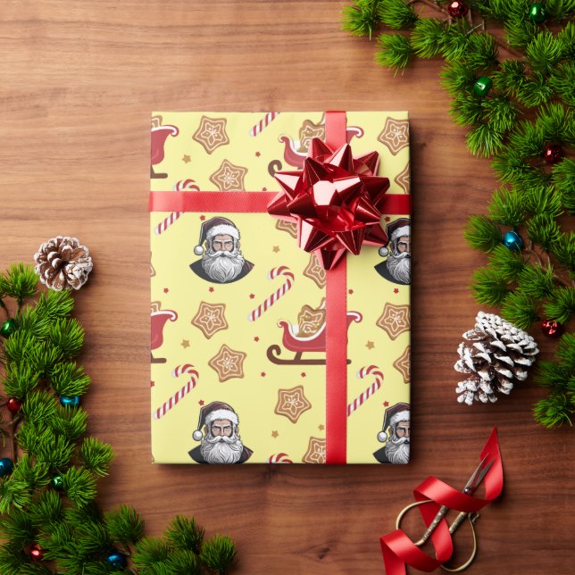Papel De Presente Férias Festivas de Natal  (Presente de Natal)
