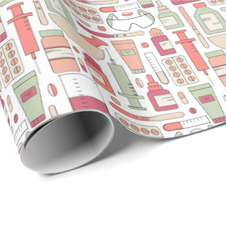 Papel De Presente Ferramentas de Farmácia