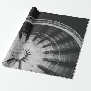 PAPEL DE PRESENTE FERRIS WHEEL DURANTE A NOITE