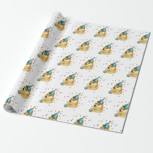 Papel De Presente Festa! Aniversário do Cão 