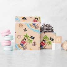 Festa de aniversário de diversão do mapa do tesour